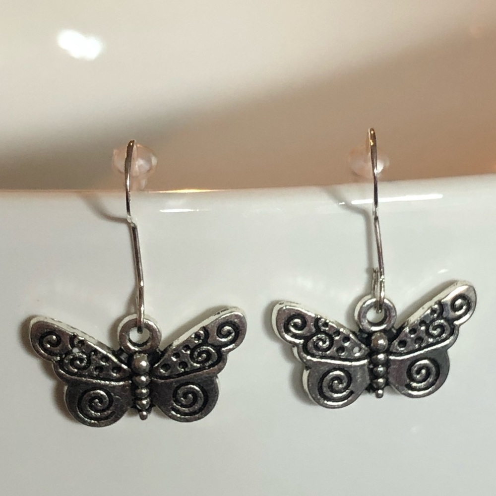 Handmade cute butterfly earrings